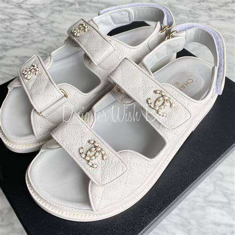 chanel slipper 2021|chanel sandals real real.